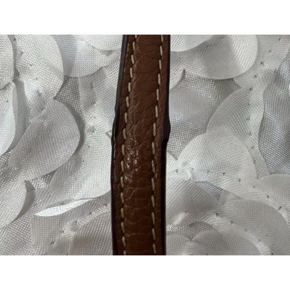 Coach X Keith Haring Collaboration Graffiti Heart Cognac Brown Crossbody F13687 - Picture 14 of 16